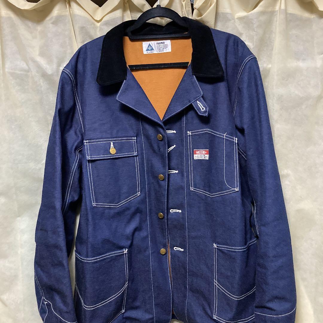 challenger チャレンジャー カバーオール XLCHALLENGER XLデニム