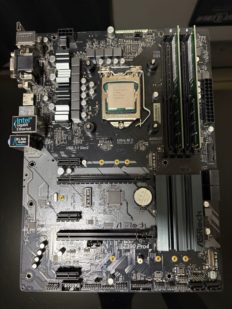 CPU Intel core i5-9600K z390 pro4 ddr4 16GB Amazon.com: ASRock Motherboard (Z390 PRO4) : Electronics