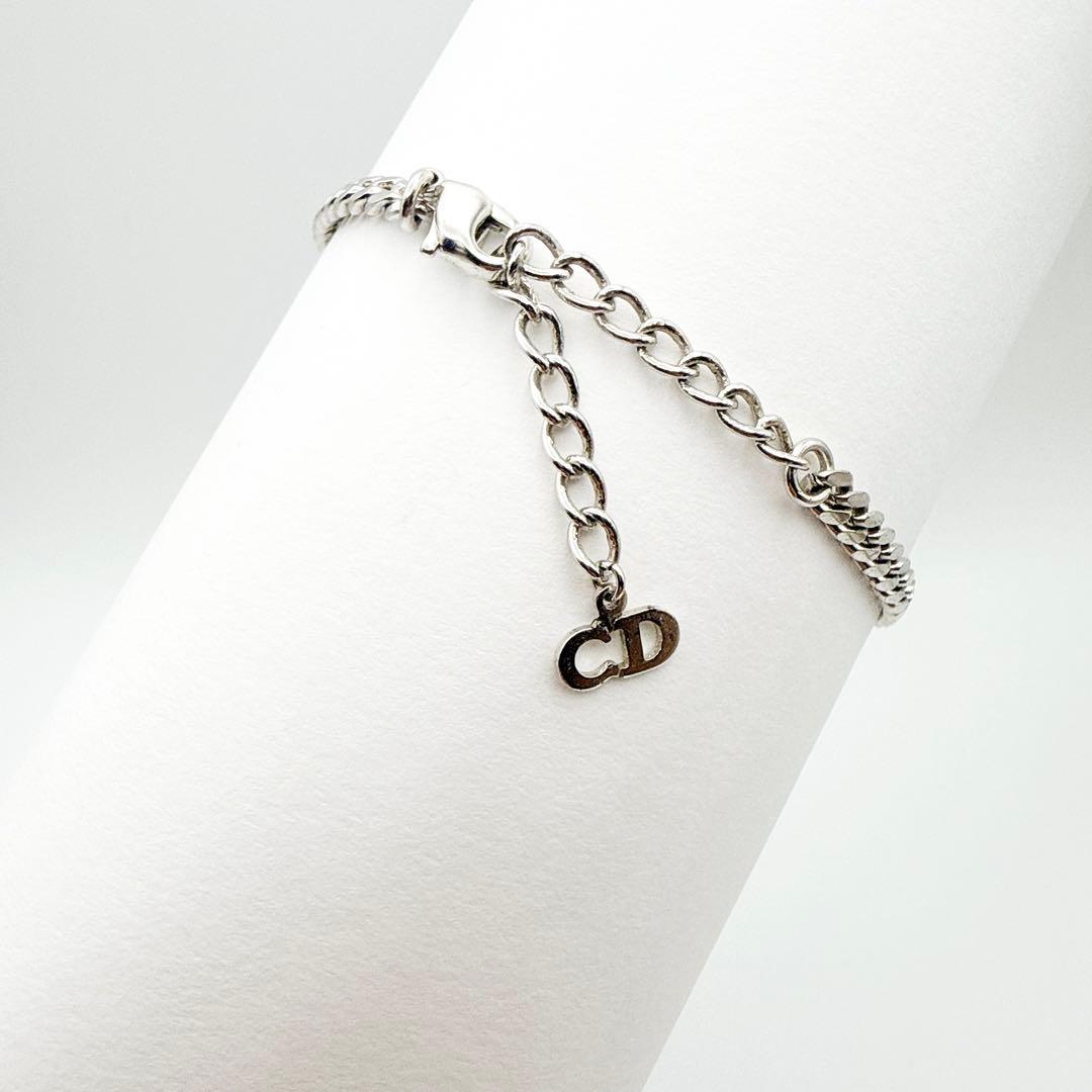 2888 人気✨ Dior ブレスレット シルバー CD ロゴ 希少 刻印