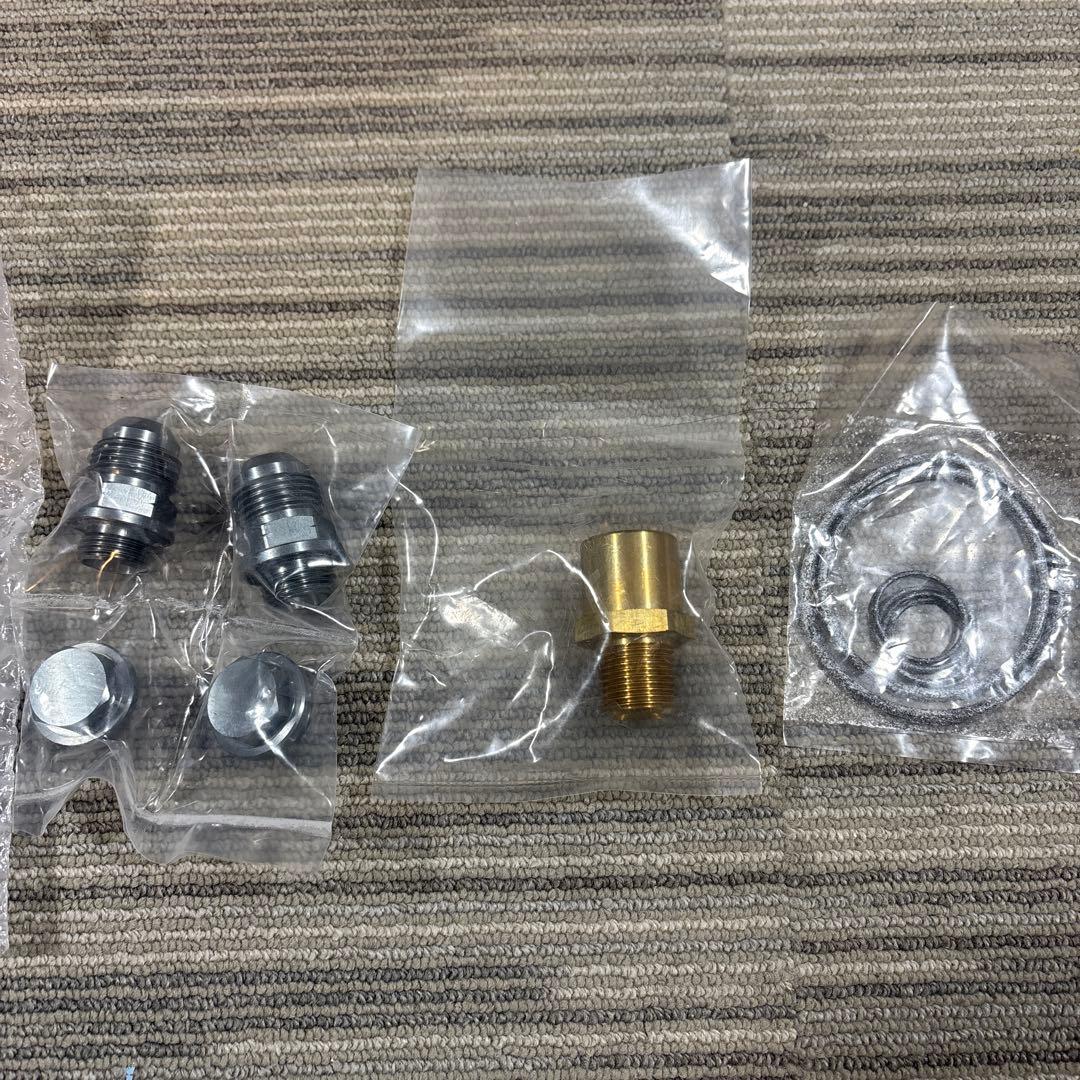 HPI オイルクーラーブロック bcnr33 r33 GTR スカイライン HPI