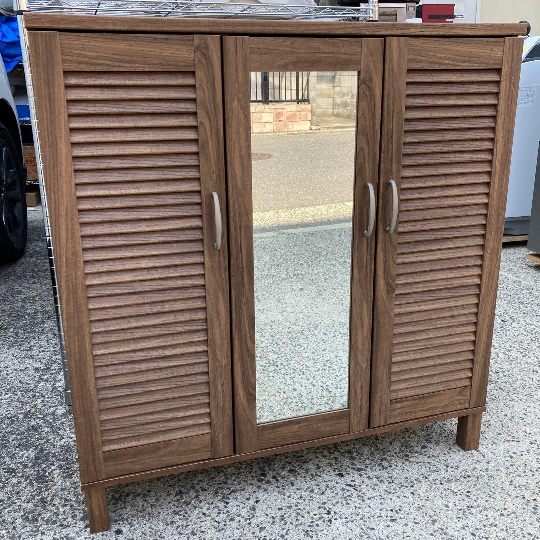 ニトリ　ウイング　シューズボックス　下駄箱　シューズラック ニトリ（NITORI） シューズボックス(ウイング2 60 LBR) 下駄箱