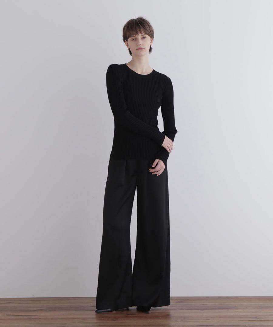 LEPHIL ルフィル ワイドリブロングスリーブニット - メルカリ