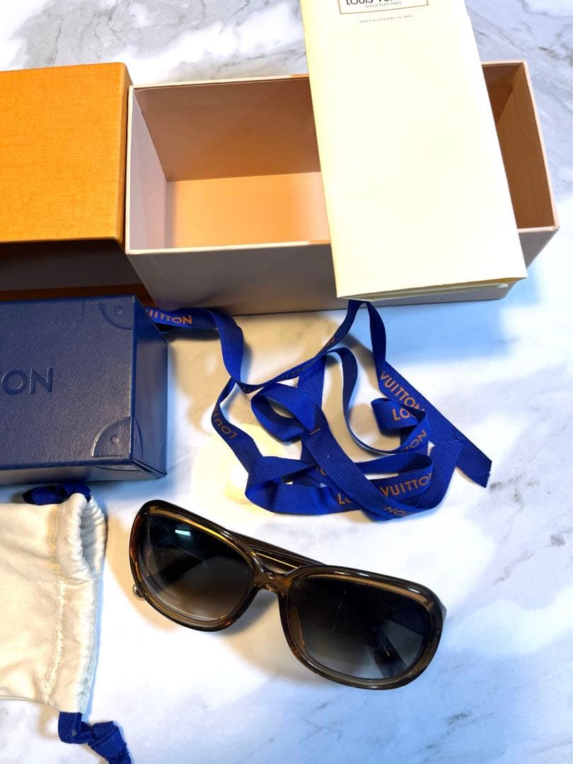 HMMH7様 専用です】ヴィトンサングラス 正規品 取り扱い説明書あり