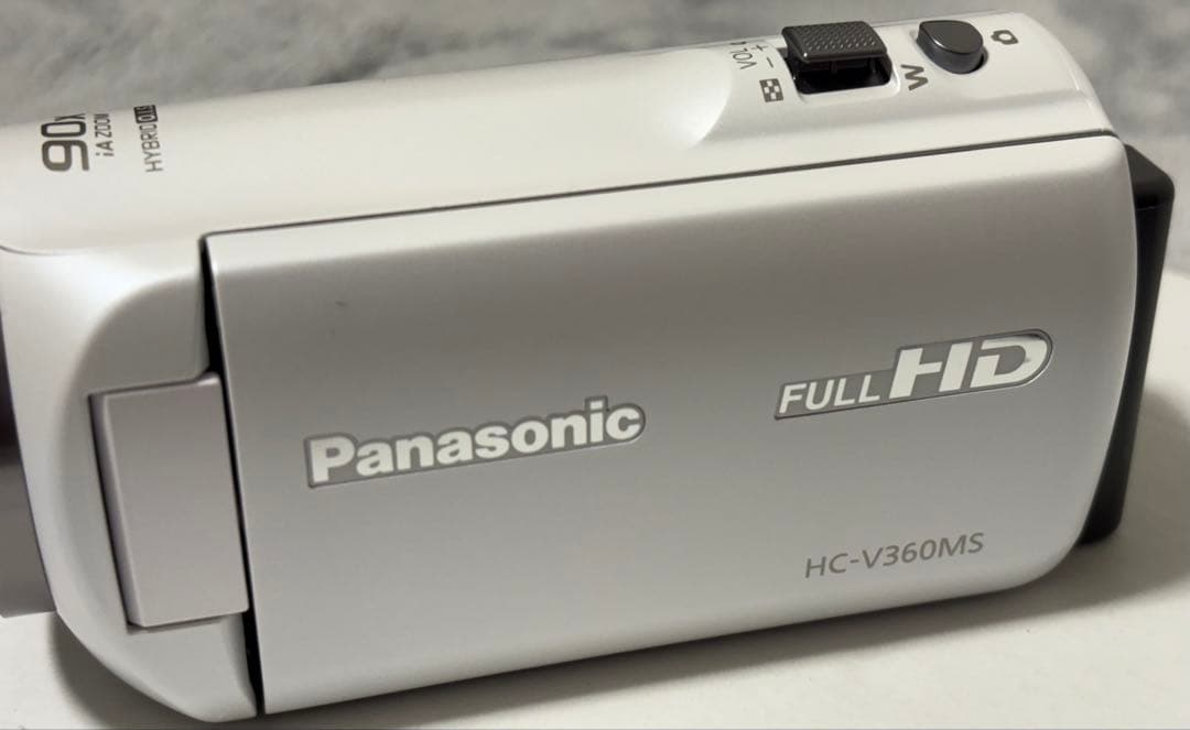 Panasonic HC-V360MS ビデオカメラ ホワイト Amazon | パナソニック HDビデオカメラ V360MS 16GB 高倍率90倍ズーム