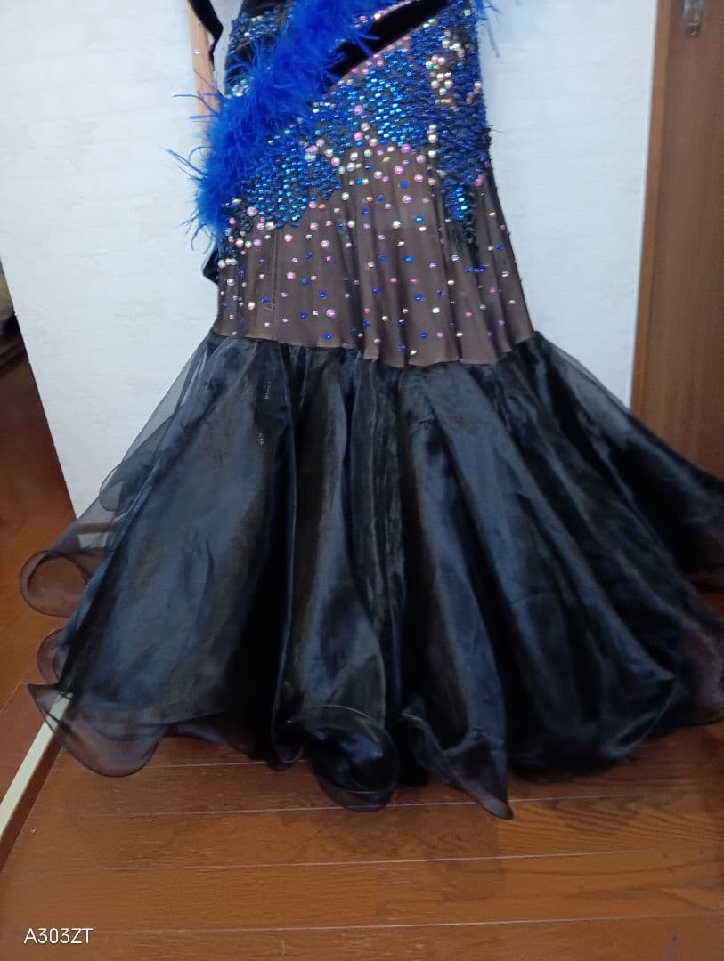 社交ダンスドレスイタリア製SILVIA