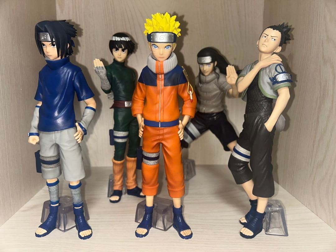 NARUTO 1番くじ　フィギュア　中忍試験編　5体セット 🍃NARUTO🍃 一番くじ NARUTO-ナルト- 中忍試験編👊 完‼️ 中忍試験編