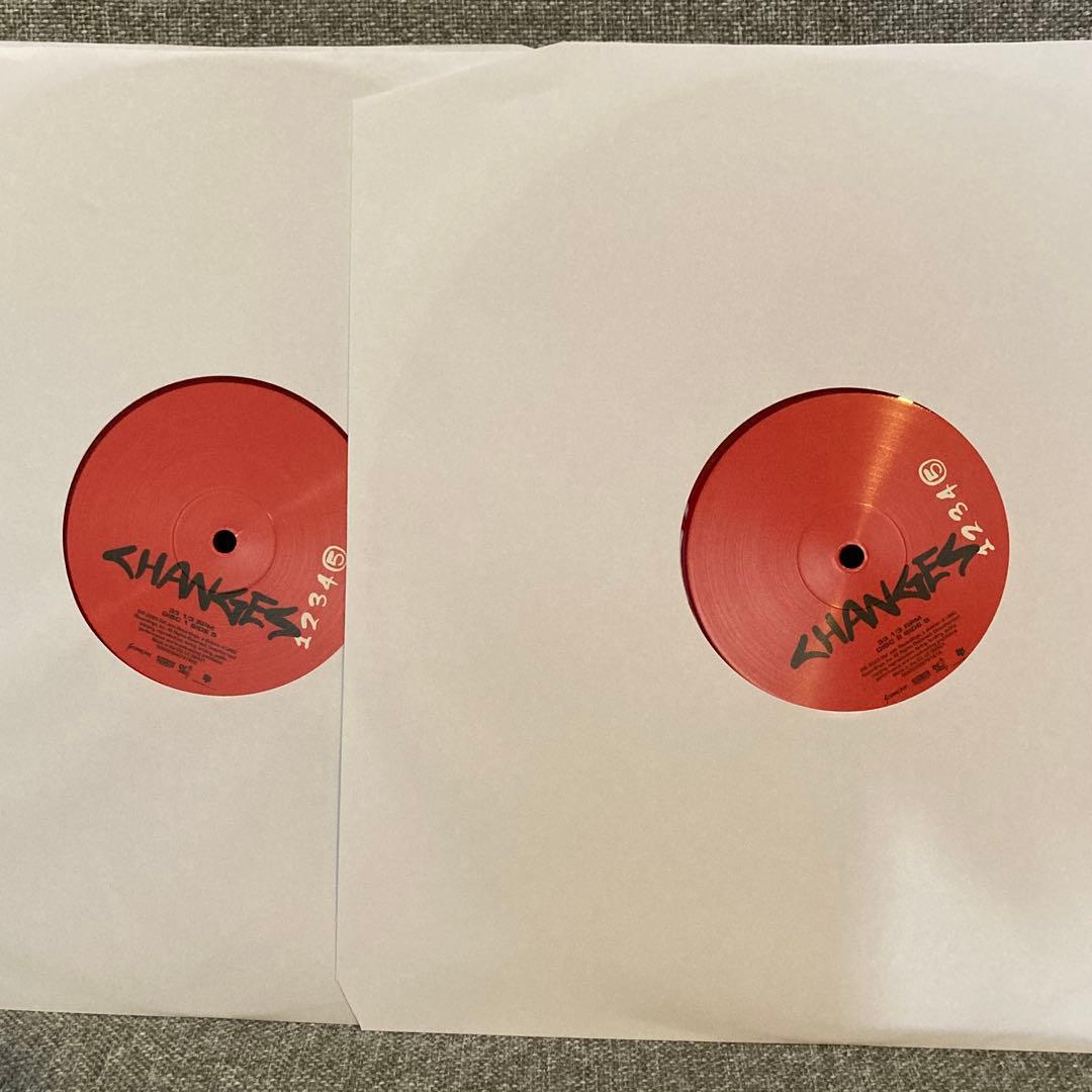 Justin Bieber CHANGES レッドレコード - メルカリ