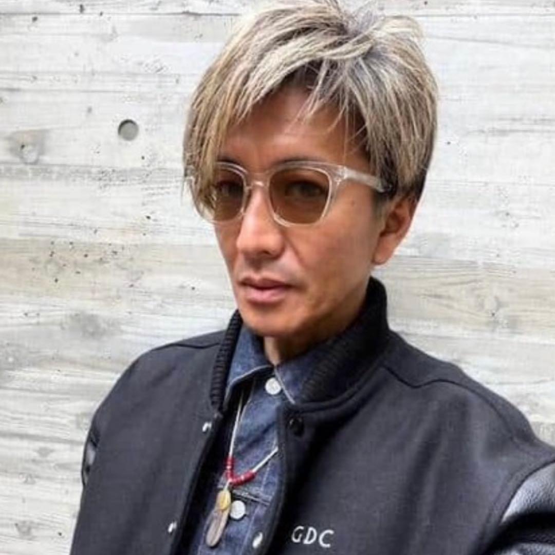 キムタク着用 同型同色 クリアフレーム サングラス キムタク着用 同型同色 クリアフレーム サングラス - メルカリ