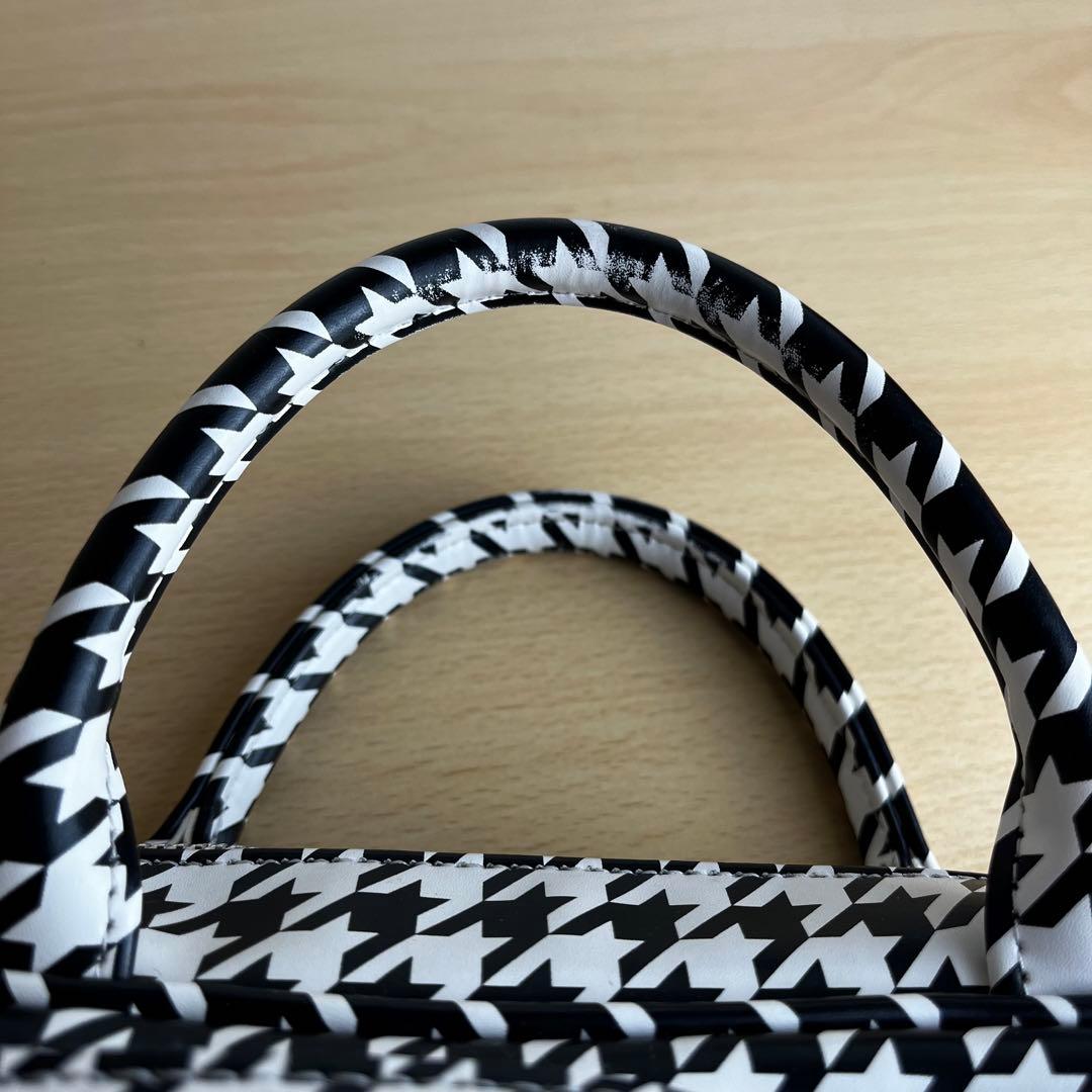 希少】20SS コムデギャルソン バッグ ハンド 千鳥柄 コムコム - メルカリ