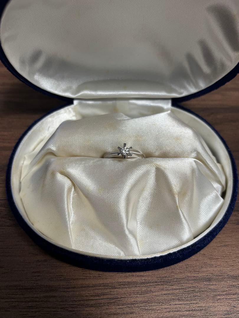 m*i様 プラチナ立爪リング /Pt900 一粒ダイヤモンド プラチナ900 ダイヤモンド 0.3ct 立爪リングの買取・質預かり｜大阪の質屋