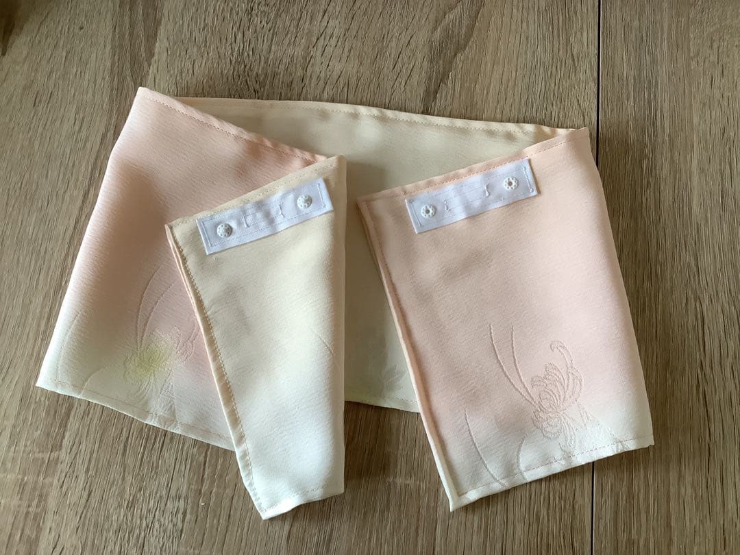 長襦袢反物から仕立てたシルクパジャマ 婦人作務衣 着物IKS