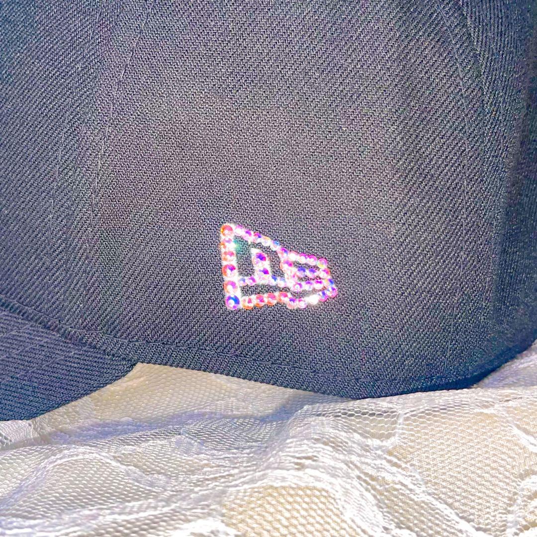 ニューエラ キャップ ラインストーン キラキラ9FORTY オーロラ