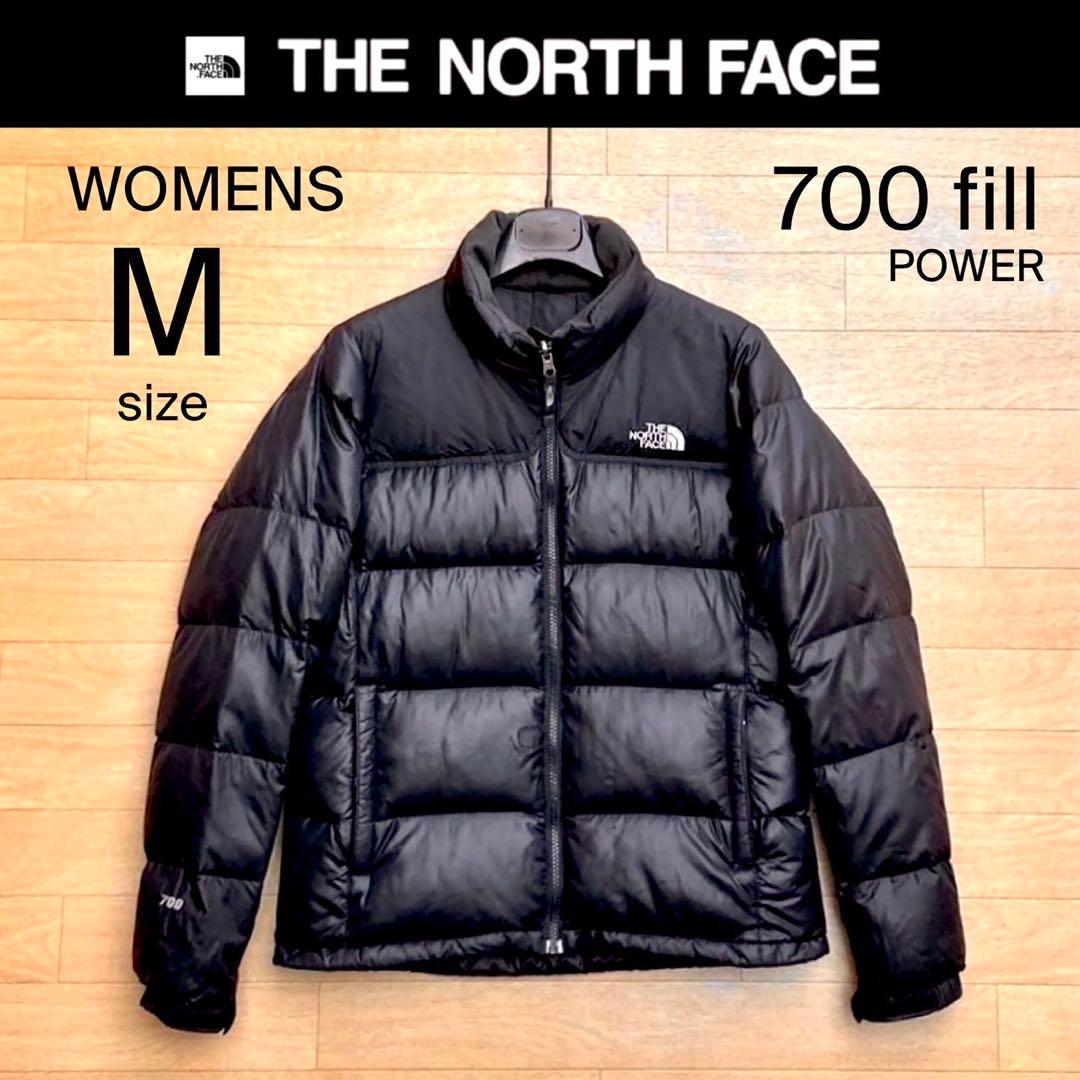 ザ ノースフェイス ヌプシ ダウンジャケット M 黒 ダウン 美中古品 中古・古着通販】THE NORTH FACE (ザ ノース フェイス) ヌプシダウン