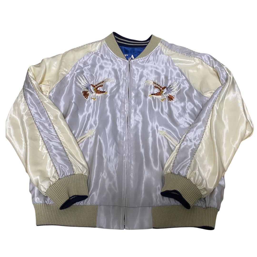 ひ*た様 【両A面】テーラー東洋スカジャンリバーシブル龍 × JAPANマップ