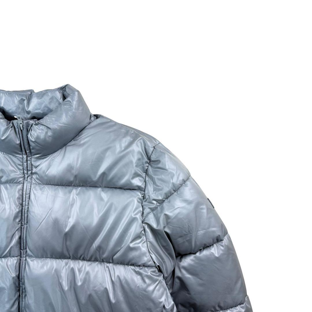 GAP ギャップ パファージャケット プリマロフト 中綿 ダウン シルバー