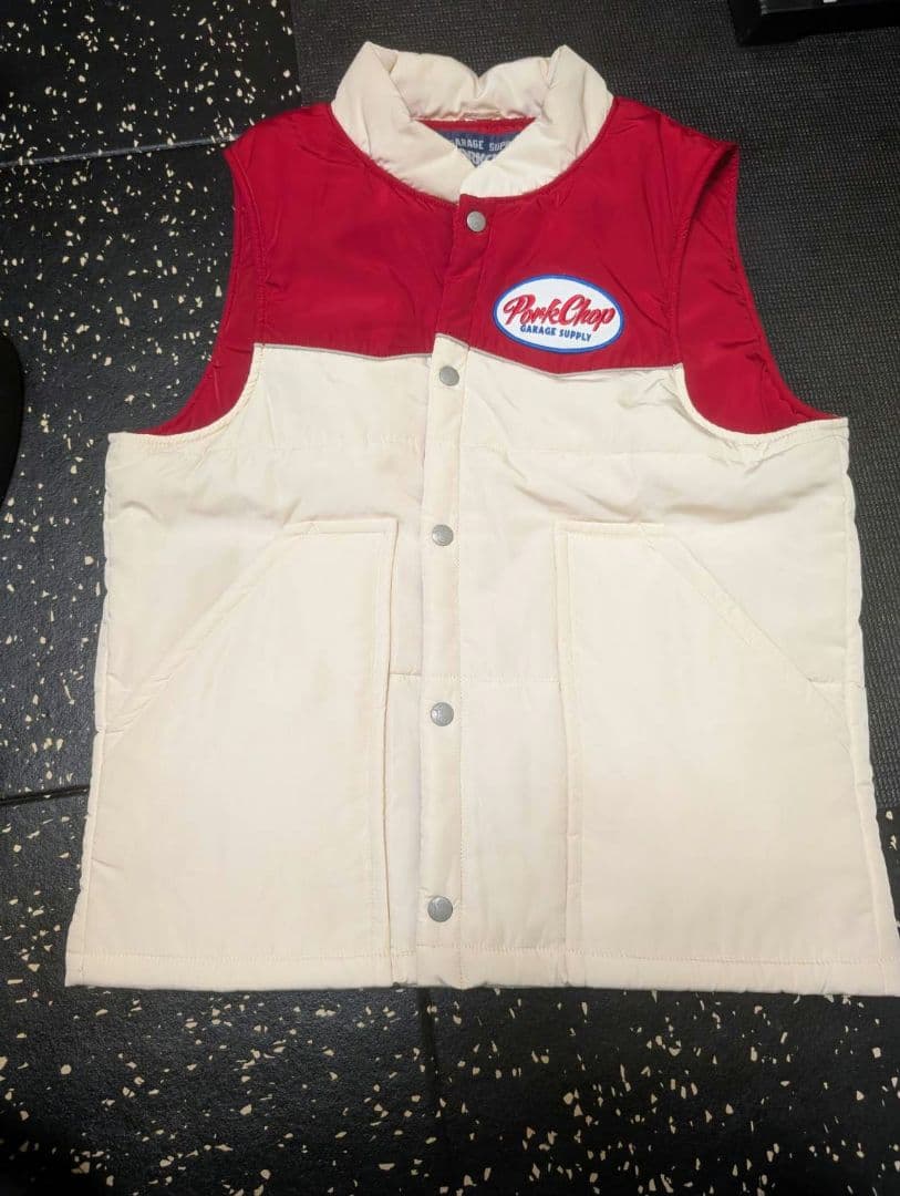 PORKCHOP GARAGE SUPPLY RACING VEST　サイズM PORKCHOP GARAGE SUPPLY - RACING VEST (BLUE×BLACK) / オリジナル