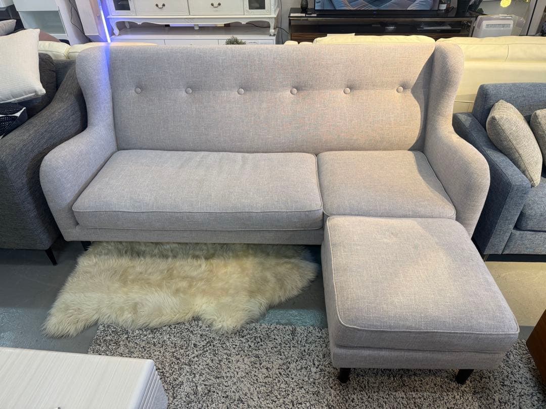 Yogiboo Mini ミントグリーン 三角形ビーズクッション