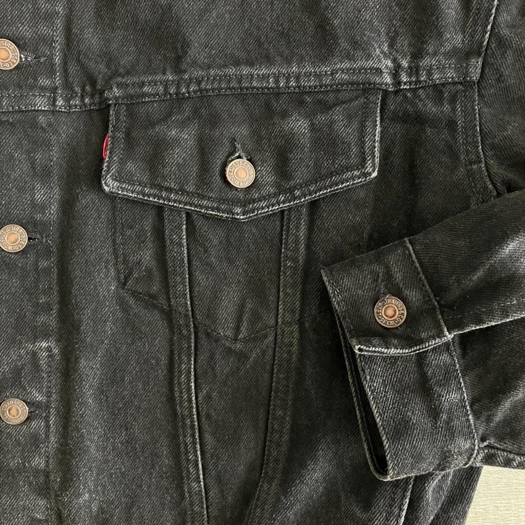 リーバイス 70598-4159 デニムジャケット Gジャン Lサイズ 黒 - メルカリ