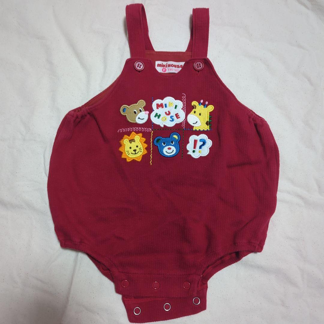 ミキハウス ダルマ ロンパース - メルカリ