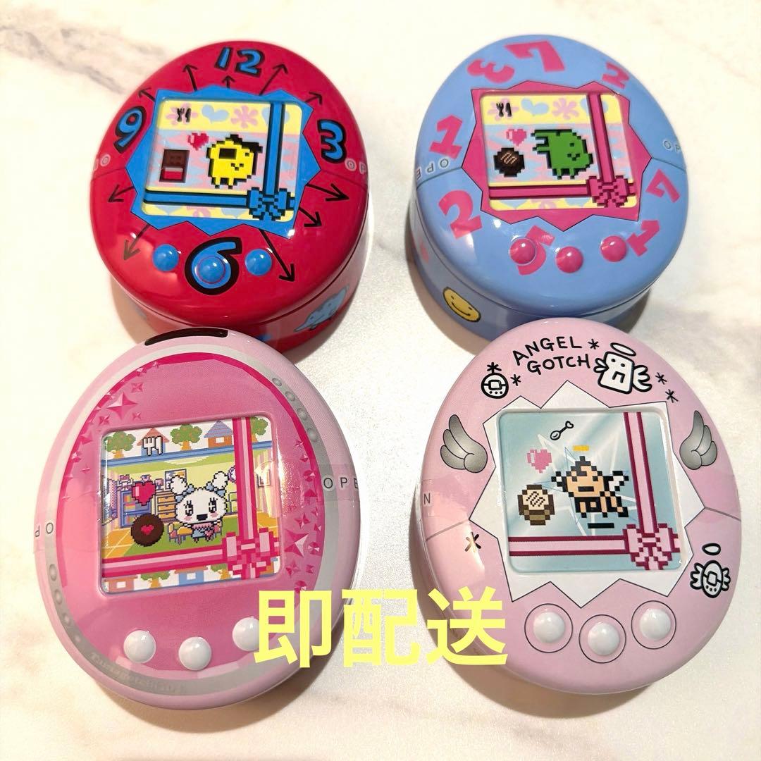 即配送】たまごっち チョコ缶 4種 コンプリート セット チョコレート