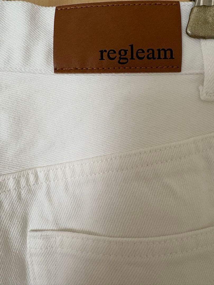 新品タグ付】regleamリグリームカーブワイドデニムS - メルカリ