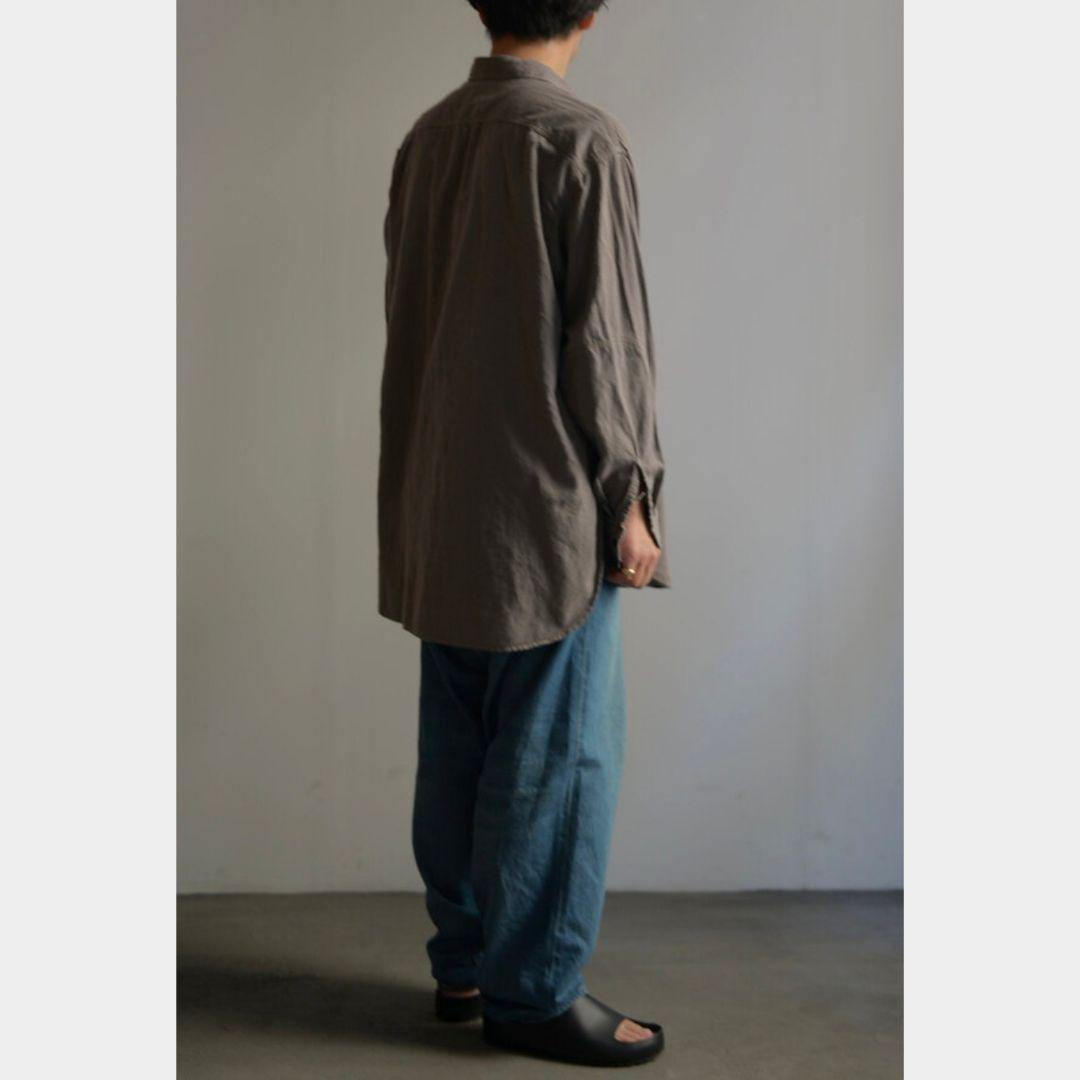 未使用級♪大きいサイズ COMOLI 24SS ヨリ杢 ワークシャツ 4 - メルカリ