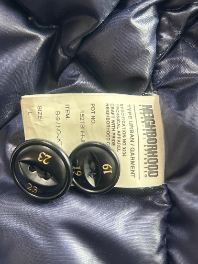 NEIGHBORHOOD B-9/NC-JKT ネイバーフッド 希少サイズ L - メルカリ