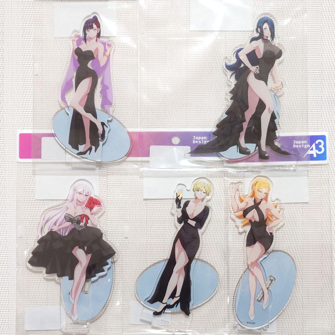 魔都精兵のスレイブ アクリルスタンド 天花 恋 京香 風舞希 アクスタ