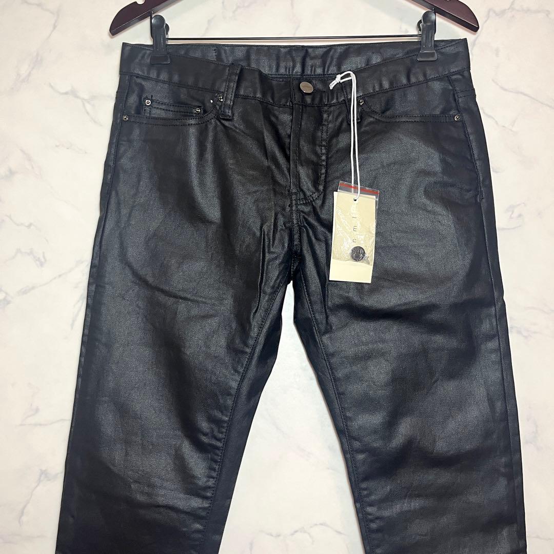 Mina ✨様専用】新品 MNML 裾ジップスキニーデニムワックス