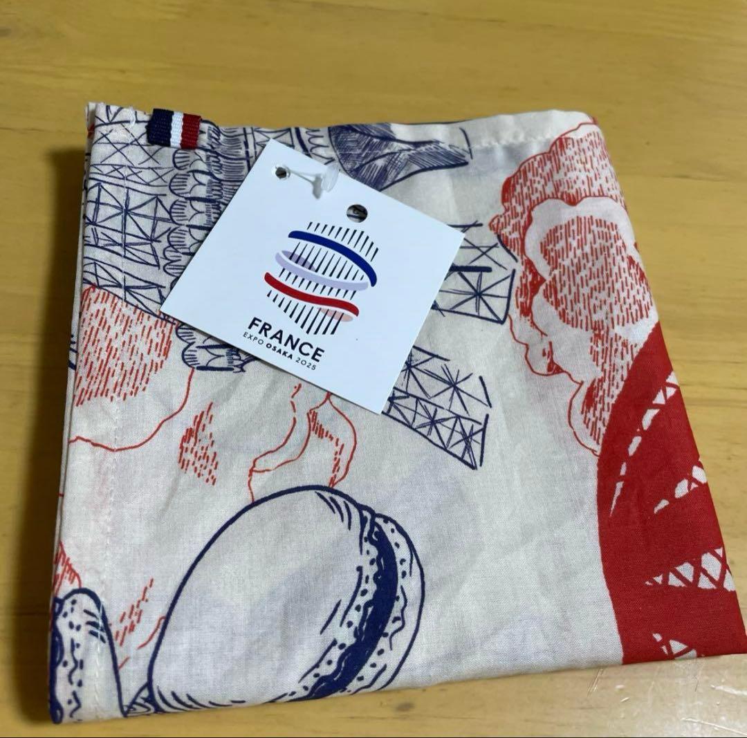 フランス館 万博 パビリオン限定 スカーフ ハンカチ - メルカリ