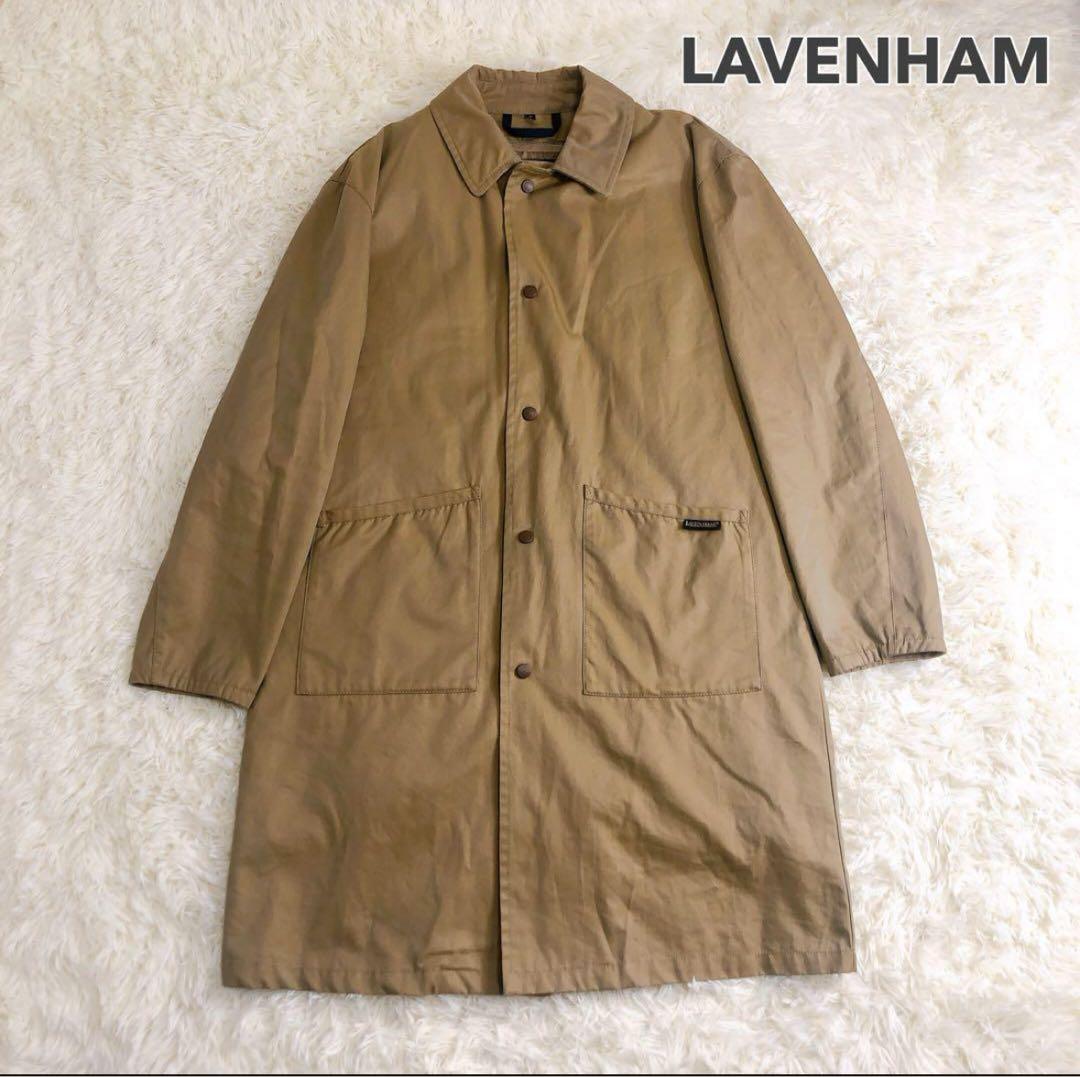 LAVENHAM ステンカラーコート 玉虫カラー 英国製 古着 60年代 アクアスキュータム Aquascutum AQUA5 玉虫カラー ステン