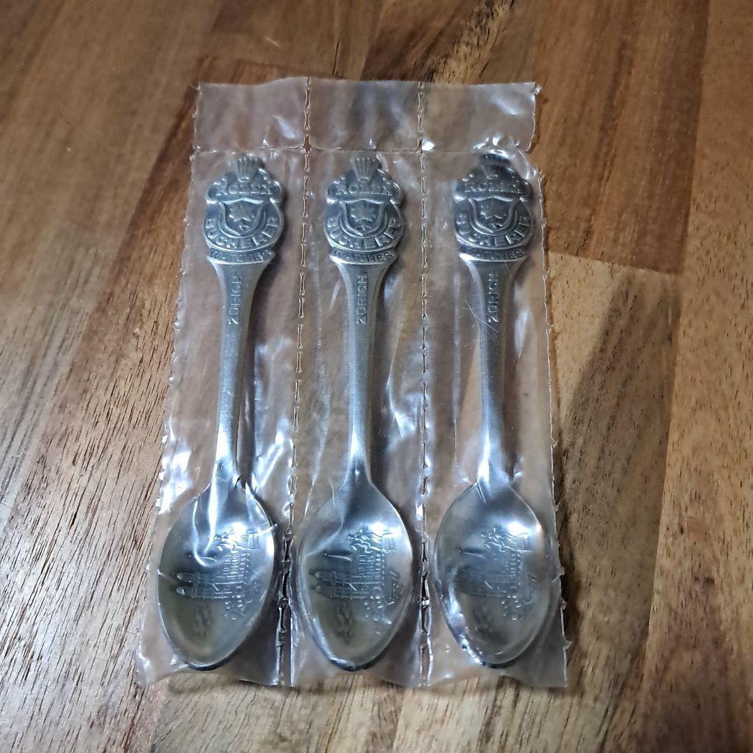 ぺりい　ROLEX Zurich スプーン Bucherer　３本 未使用品】ROLEX ノベルティ スプーン Zurich - メルカリ