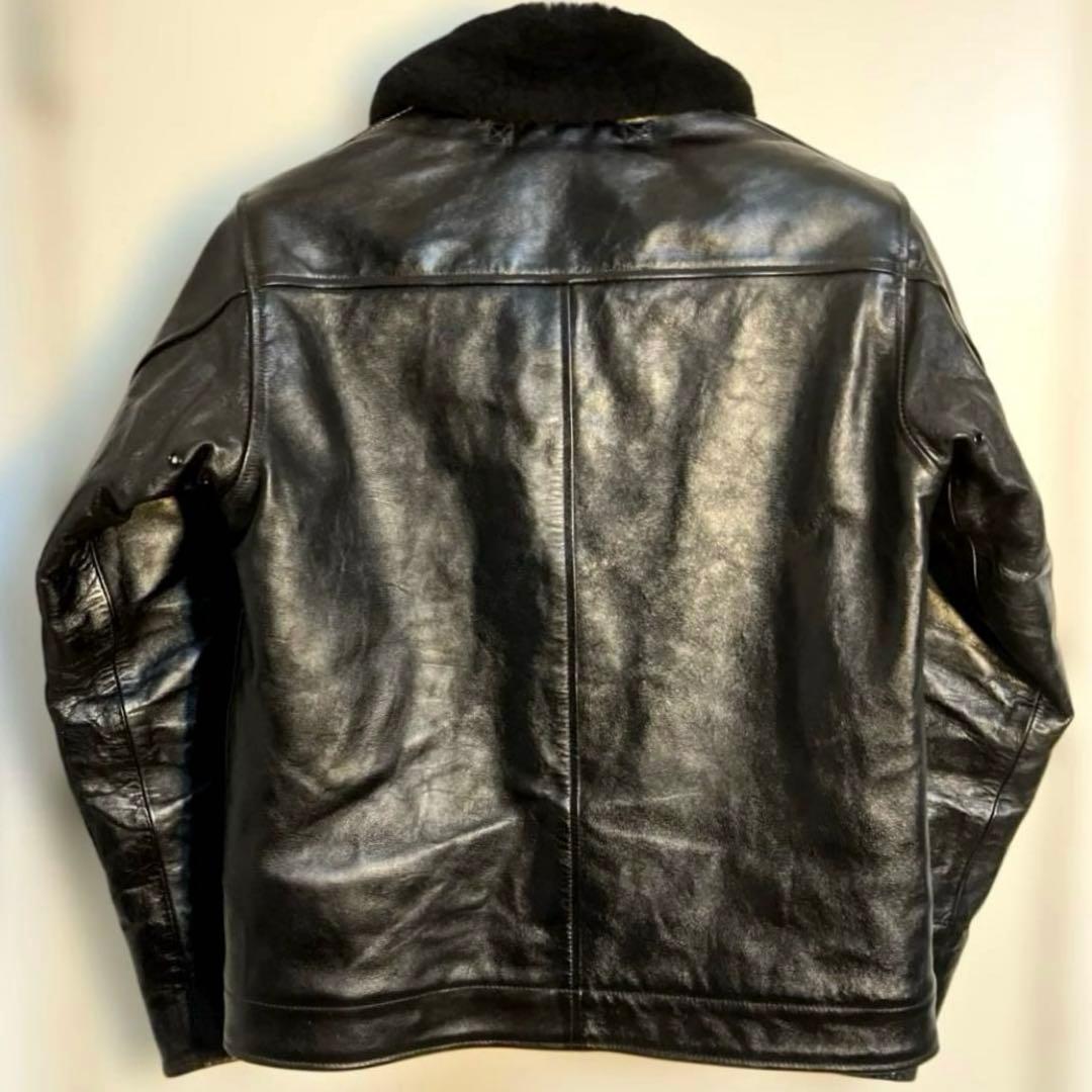 バズリクソンズ ウィリアムギブソン N-1デッキジャケットレザー 36 美