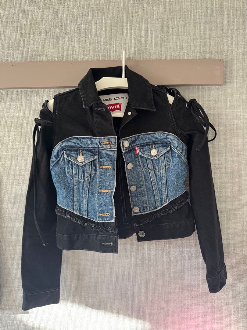 Levi's Andersson Bell アンダーソンベル デニムジャケット Levi's® X Adsb Andersson Bell Spliced Trucker Jacket - Medium Wash