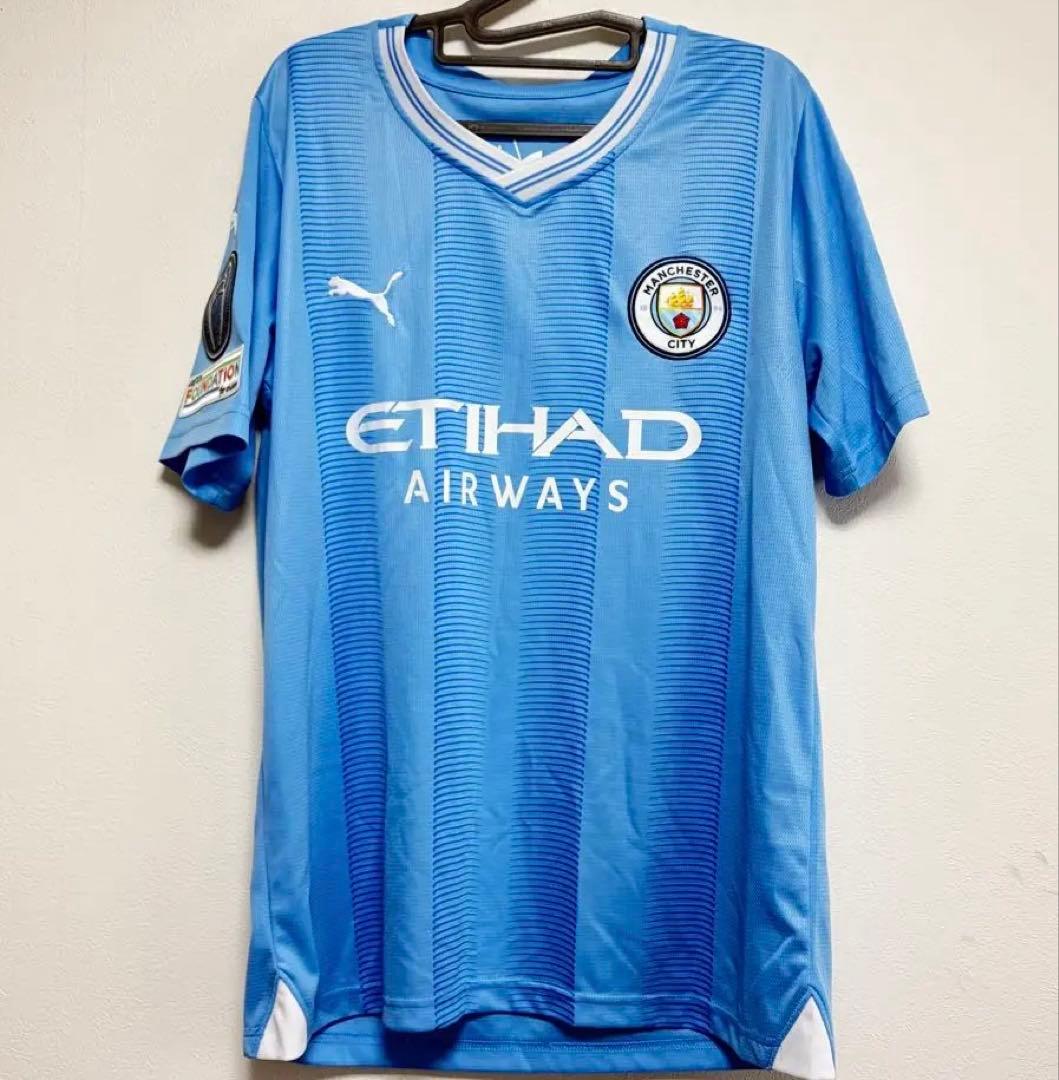23/24 マンチェスターシティ ハーランド 9番 Mサイズ - ウェア本物