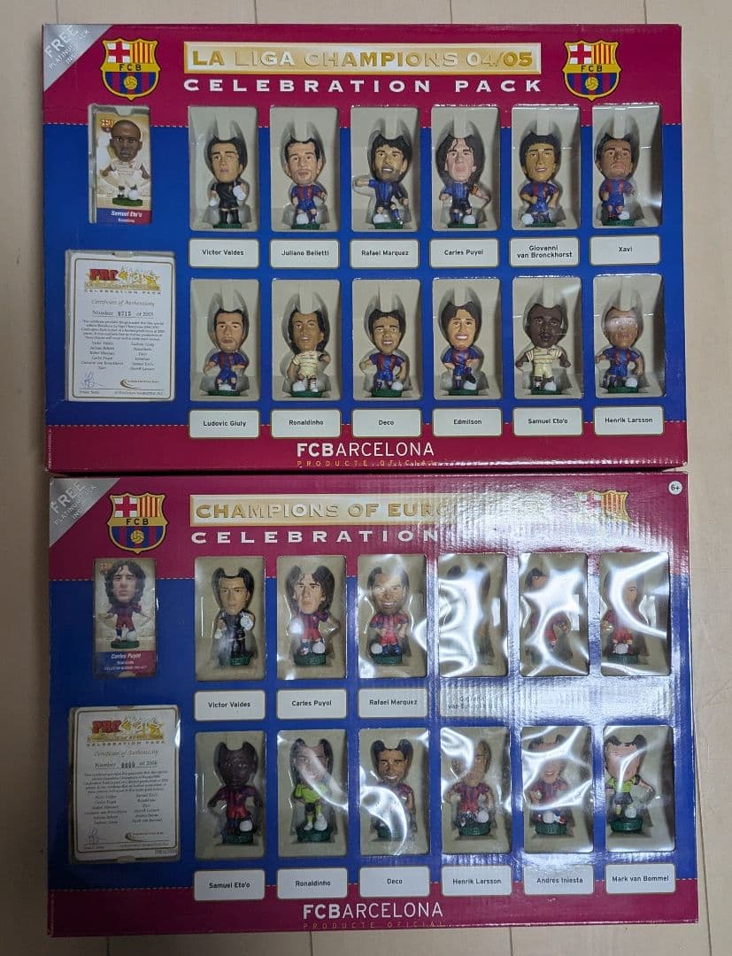 コリンシアン FCバルセロナ セレブレーションパック 2004-2005シーズン