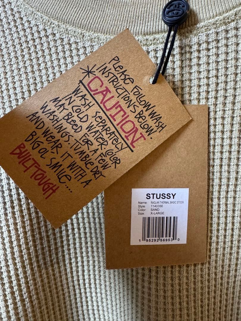 Basic Stüssy Thermal \"Sand\" XL