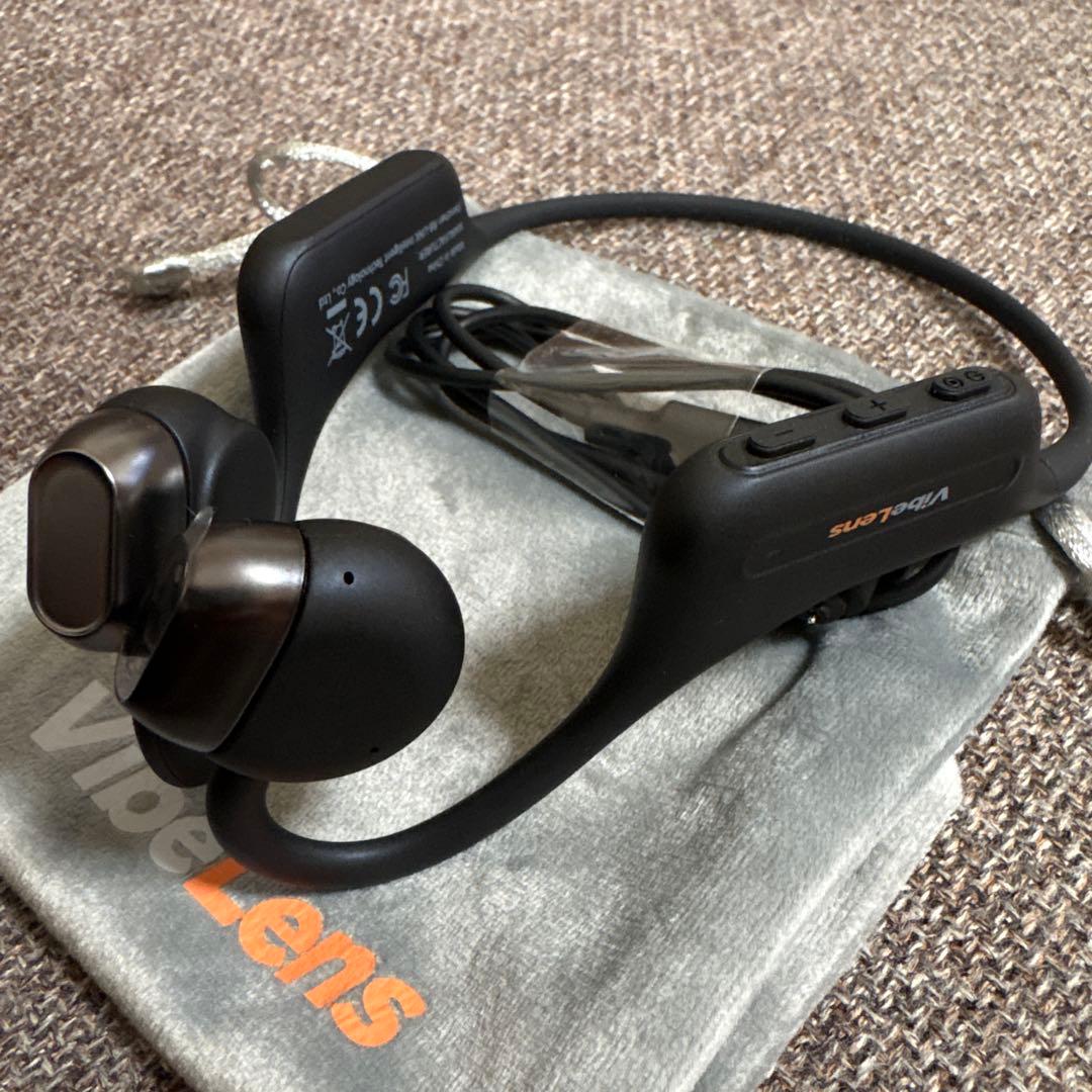 VibeLens MusicCam カメラ付き骨伝導イヤホン - メルカリ