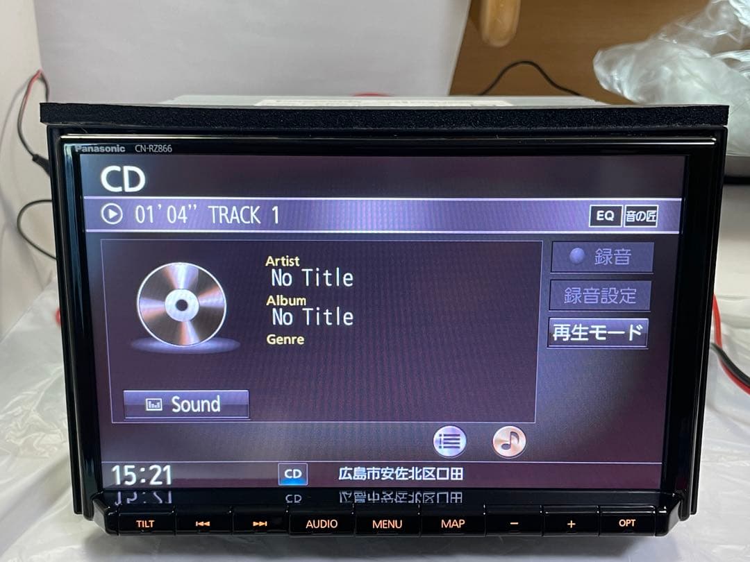 スズキ純正 CN-RZ866ZA パナソニック [2021年]スズキ8インチナビ