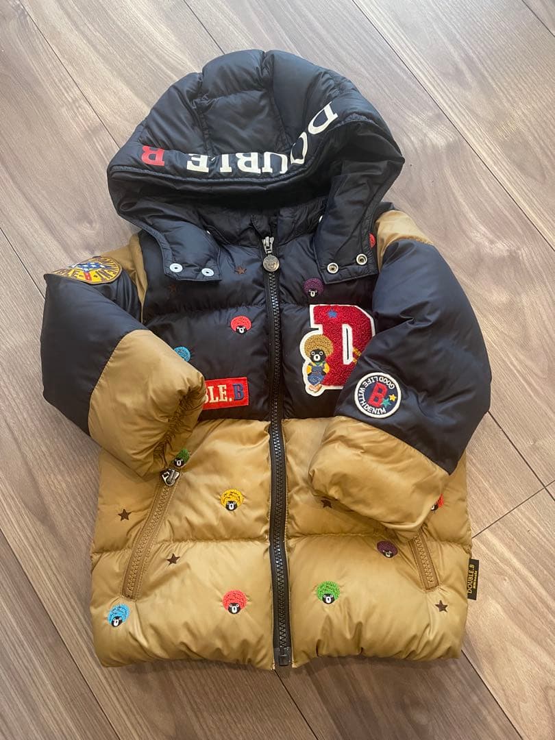 double B ダウン コート　90cm 楽天市場】【ポイント5倍！3/1 23:59まで】【アウトレット