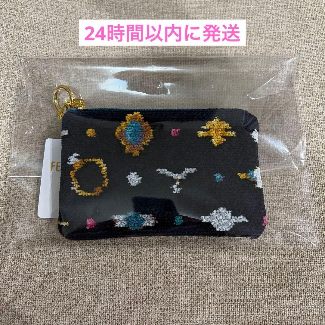 【新品未開封】FEILER シンス SINCE フラットポーチ ポーチ タグ付き 新品・ショッパー付き】FEILER シンス SINCE フラットポーチ ポーチ