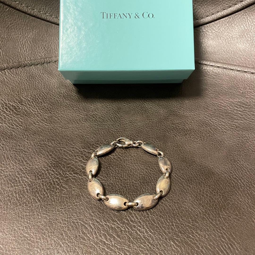 Tiffany ティファニー　ペブル　ブレスレット　オーバル　ビンテージ VINTAGE】TIFFANY&Co. Pebble Link Bracelet | VINATEGE TIFFANY＆Co