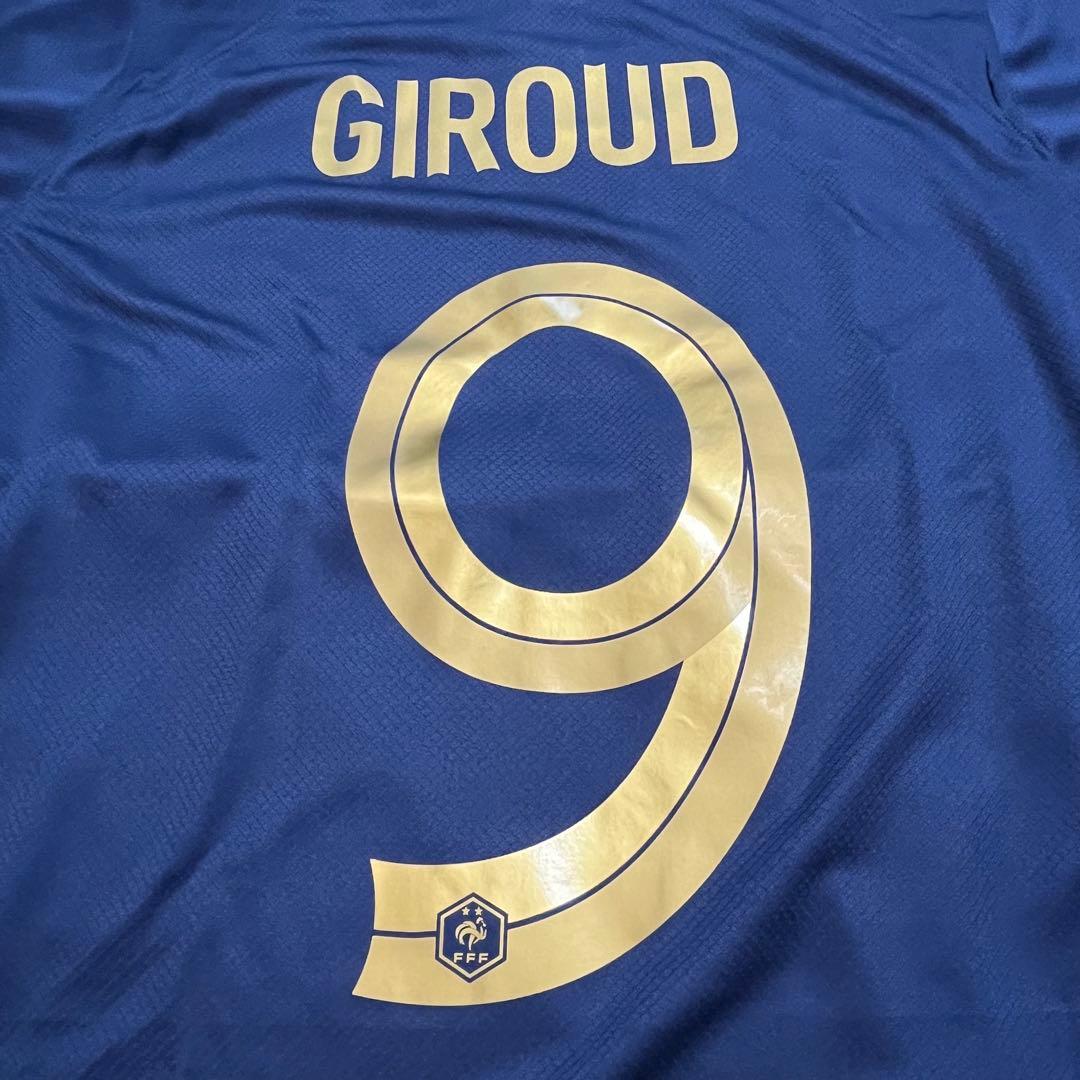サッカー フランス代表ユニフォームNo.9 ジルー GIROUD NIKEナイキ