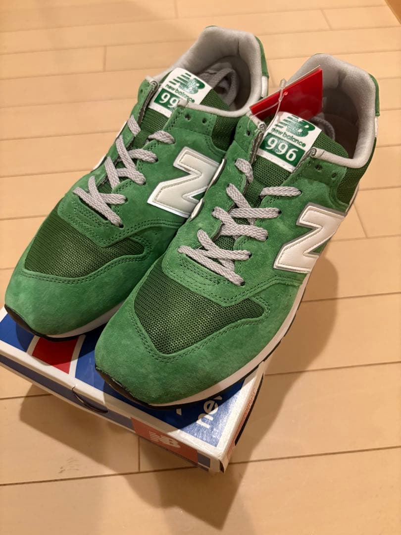 New Balance MRL996 KG グリーン 27.5cm