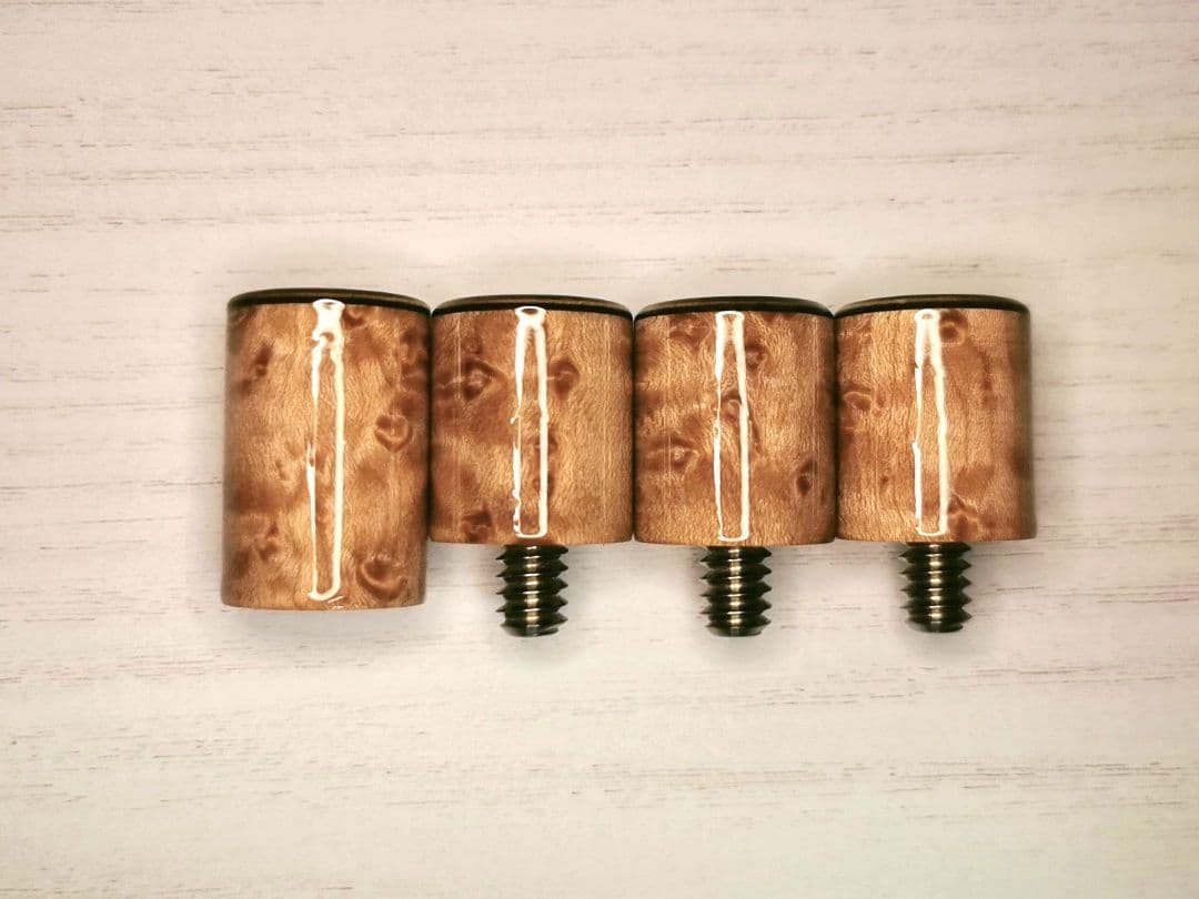 14山]ジョイントキャップ バーズアイメイプル/エボニー 1B3S - メルカリ