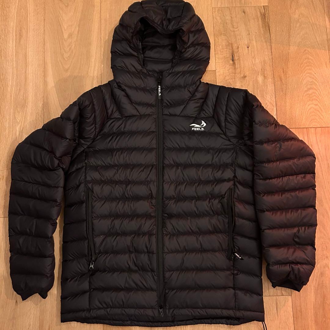 feels. 上杉柊平 ダウンジャケット shell jacket ブラックXL - メルカリ