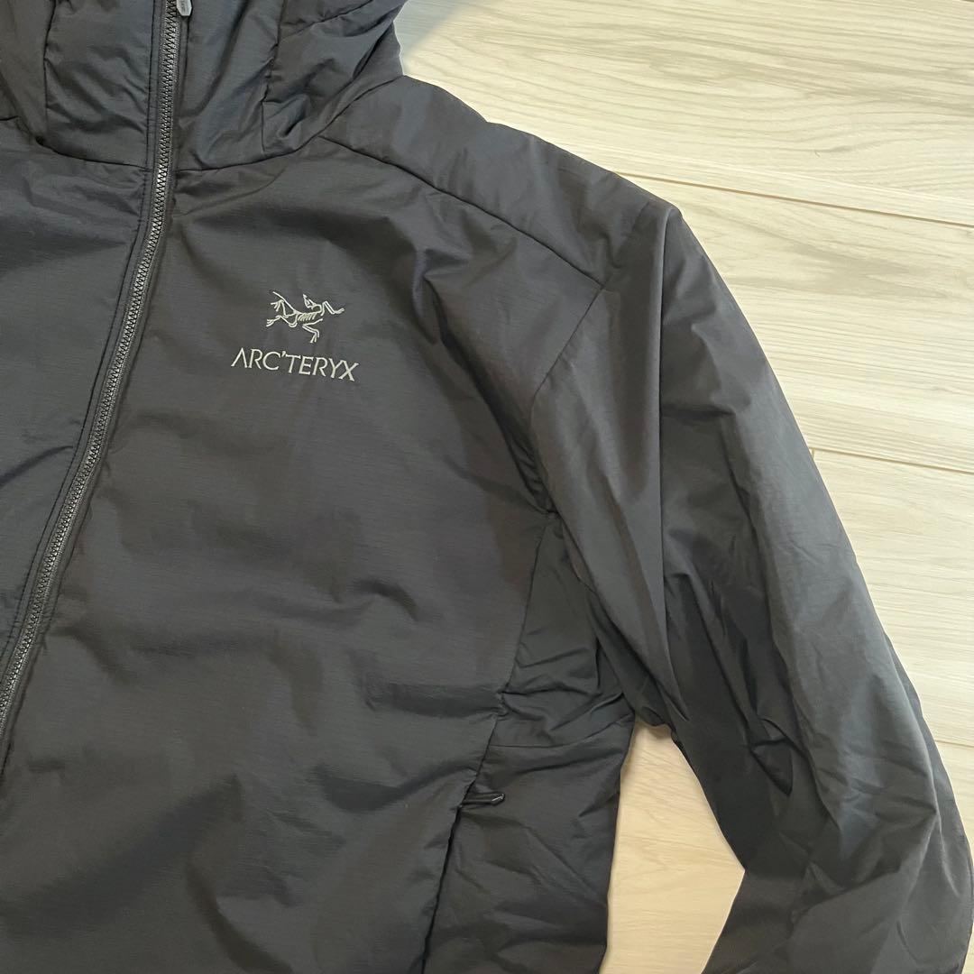 正規品 アークテリクス アトムAR XLサイズ ブラック ナイロン ソフト