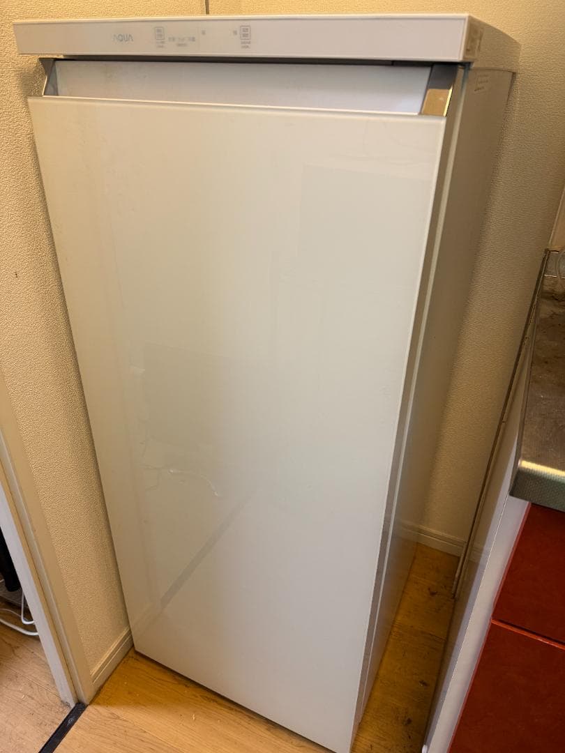 AQUA 冷凍庫 AQF-GS13J(W)型 （冷蔵、チルド変更可） AQUA（アクア） 冷凍庫 家庭用 ファン式 AQF-GS13J クリスタルホワイト