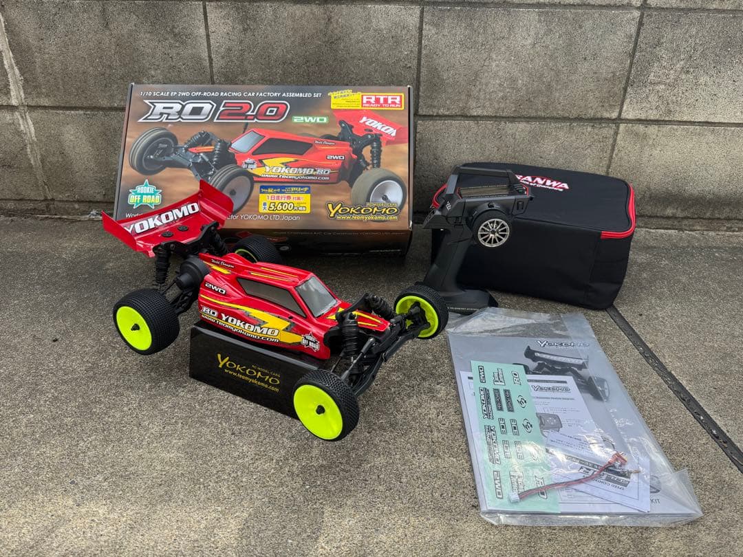 ヨコモRO2.0 サンワプロポ　ブラシレス仕様　プロポケース無し付属しません ヨコモRO2.0 サンワプロポ ブラシレス仕様 プロポケース無し付属しま