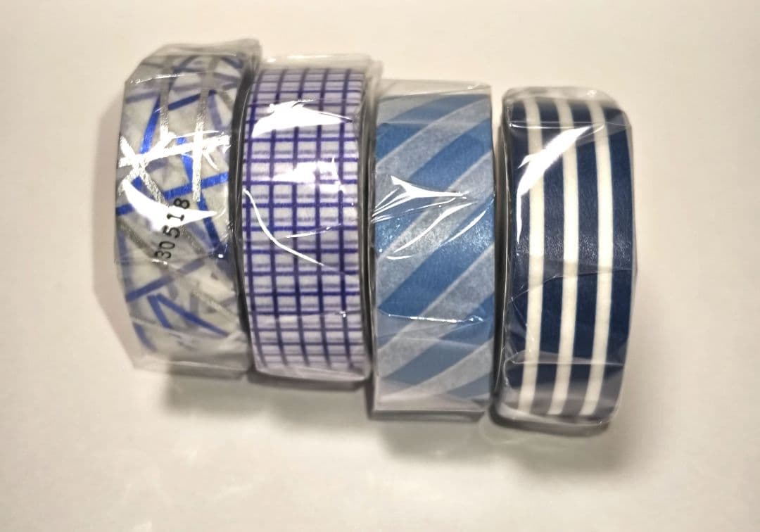 mt deco マスキングテープ 4個セット○青系○ - メルカリ